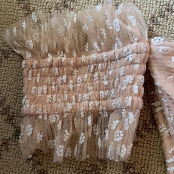 Marjorelle strapless floral lace NWOT  M - Picture 4 of 11